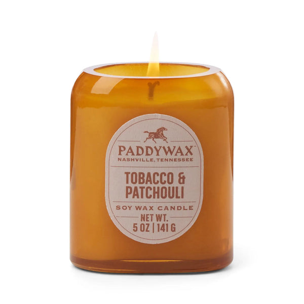 paddywax Tobacco + Patchouli - 5 oz Candle
