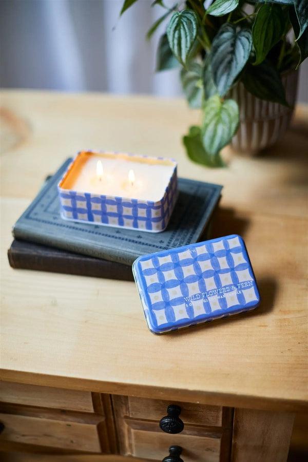 Paddywax Wild Flowers & Fern - 5 Oz Tin Candle