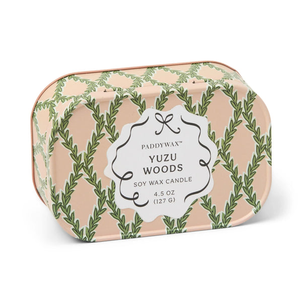 paddywax Yuzu Woods - 4.5 oz Tin Candle