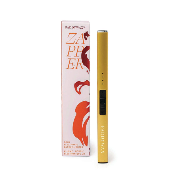 paddywax Zapper - Gold Electric Candle Lighter