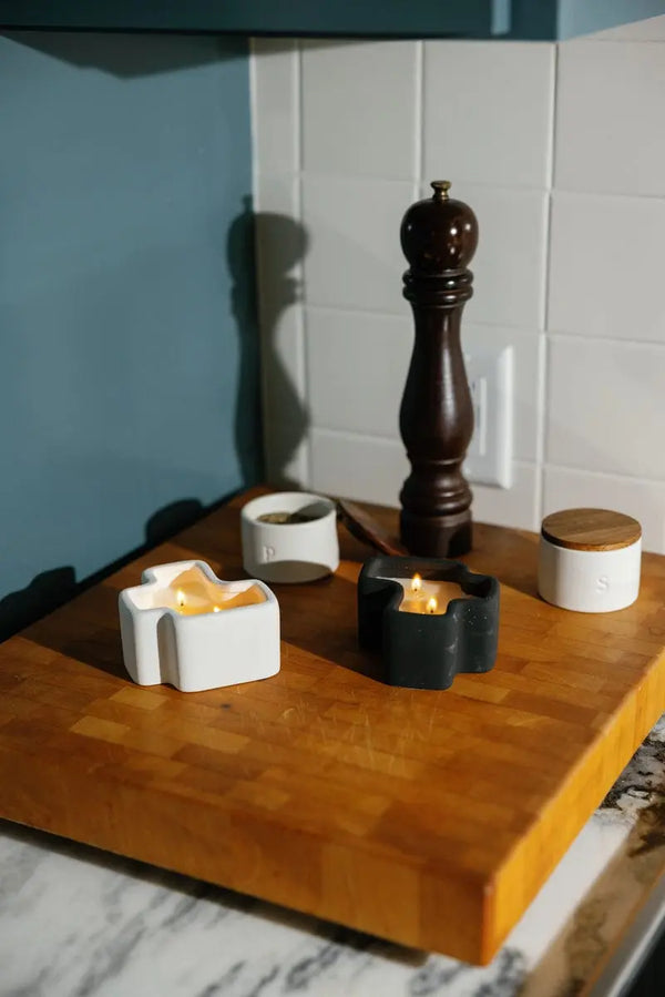 Paddywax Salted Air & Smoked Woods - 4 Oz Candle Boxed Set