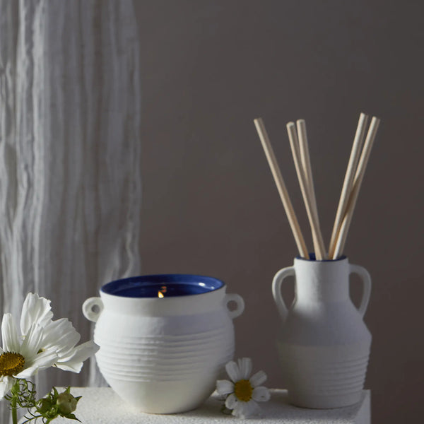 Paddywax Santorini 4 Fl Oz. Diffuser - Cliff & Hinoki Wood