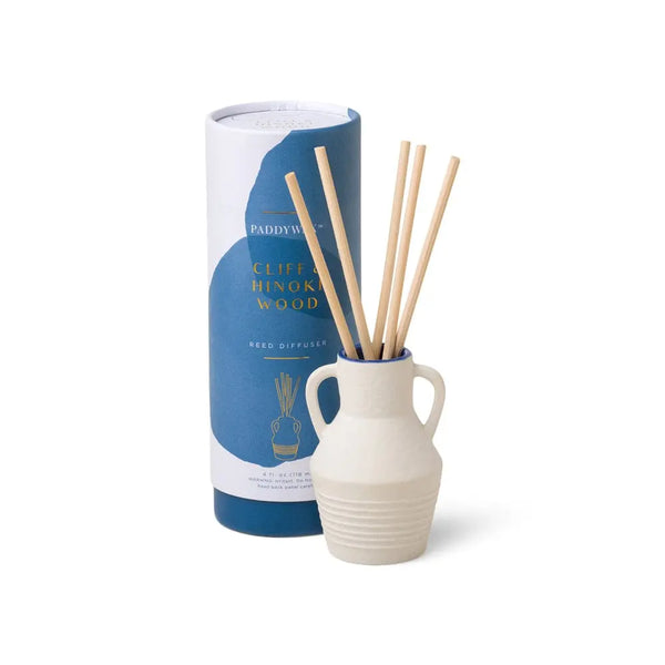 paddywax Santorini 4 fl oz. Diffuser - Cliff & Hinoki Wood