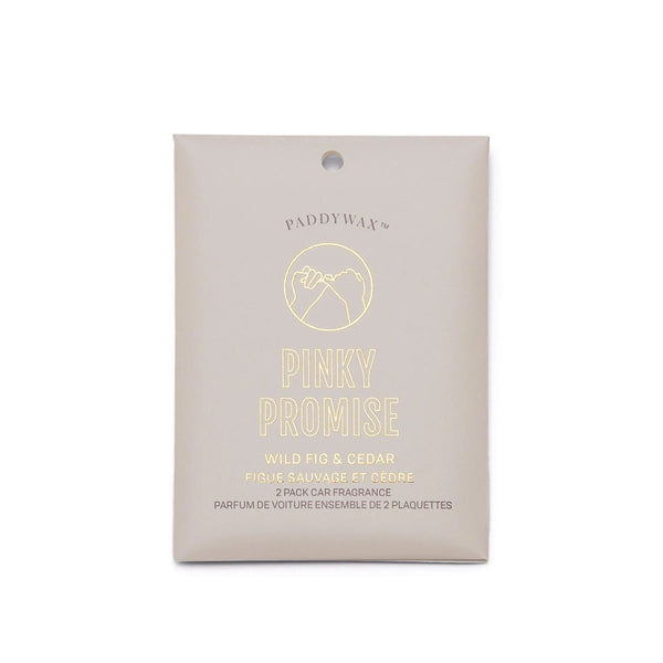 Paddywax Wild Fig + Cedar "Pinky Promise" - Car Fragrance