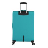 Padmore & Barnes American Tourister Heat Wave 68cm Spinner Suitcase – Aqua Blue
