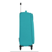 Padmore & Barnes American Tourister Heat Wave 68cm Spinner Suitcase – Aqua Blue