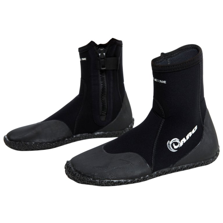 padmore & barnes Circle One Adult Arc 5mm Winter Zipped Wetsuit Boots – Black