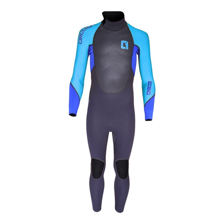 padmore & barnes Circle One Kids Faze 3/2mm Full Length Summer Wetsuit – Blue