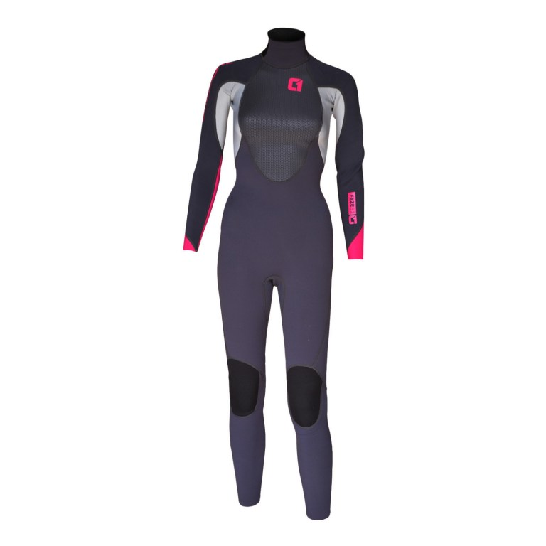 padmore & barnes Circle One Ladies Faze 3/2mm Full Length Summer Wetsuit – Magenta