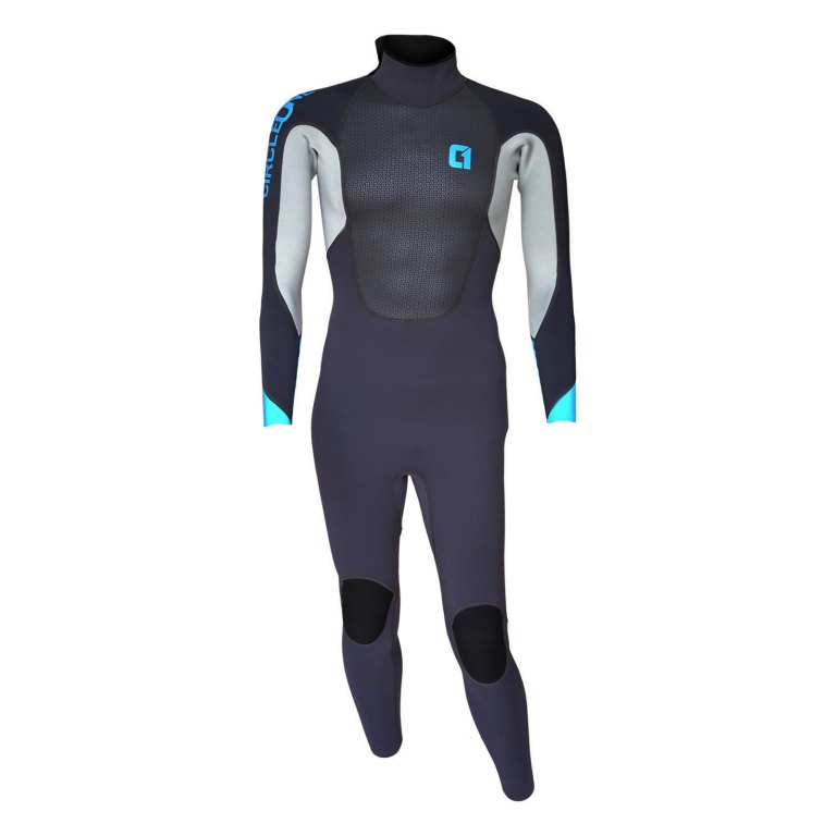 padmore & barnes Circle One Men’s Faze 3/2mm Full Length Summer Wetsuit – Blue
