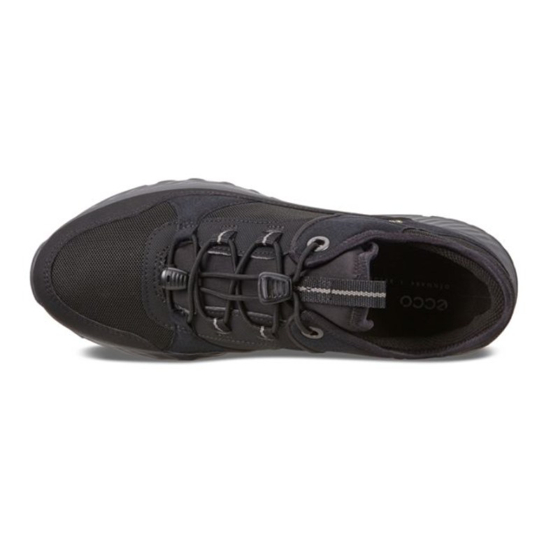 Padmore & Barnes Ecco Ladies Exostride Gore-Tex Runner – Black