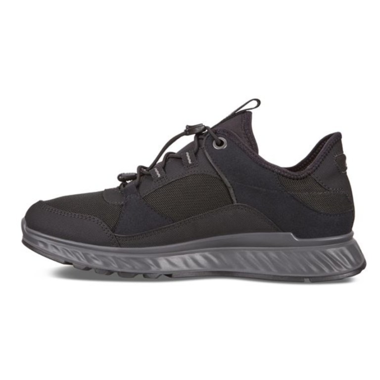 Padmore & Barnes Ecco Ladies Exostride Gore-Tex Runner – Black