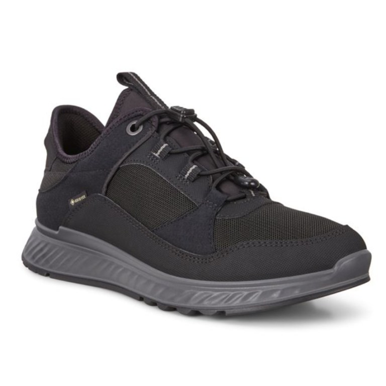 padmore & barnes Ecco Ladies Exostride Gore-Tex Runner – Black