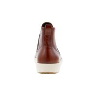 Padmore & Barnes Ecco Ladies Soft 7 Ankle Boot – Cognac