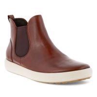 padmore & barnes Ecco Ladies Soft 7 Ankle Boot – Cognac