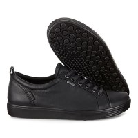 Padmore & Barnes Ecco Ladies Soft 7 Gore-Tex Shoe – Black
