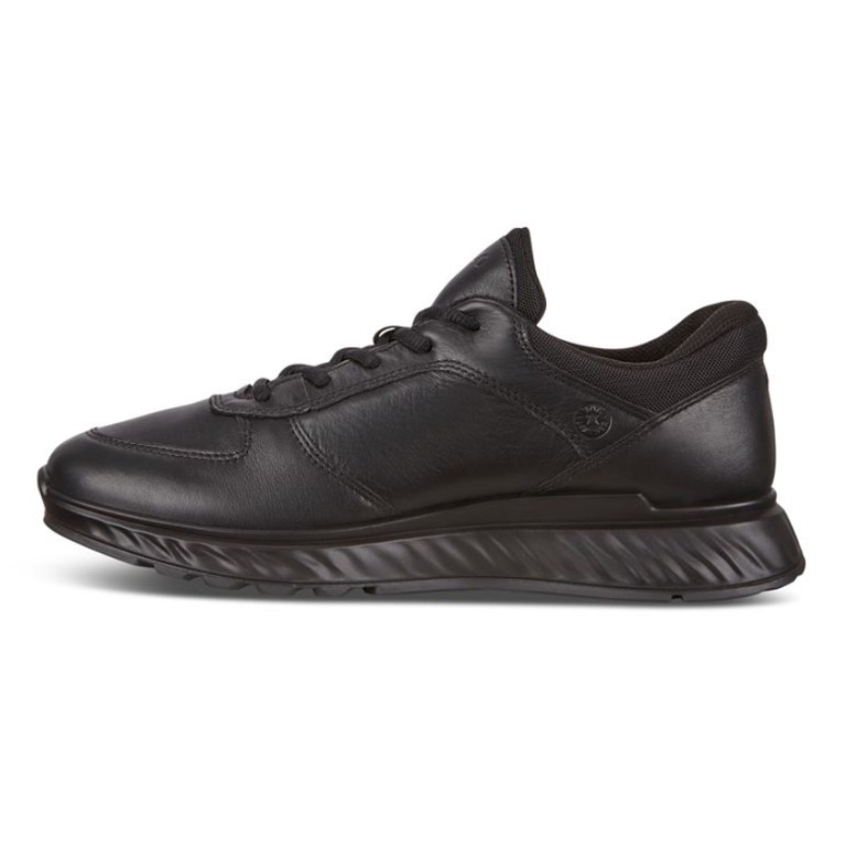 Padmore & Barnes Ecco Mens Exostride Gore-Tex Runner – Black