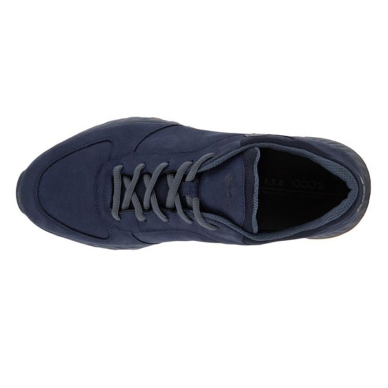 Padmore & Barnes Ecco Mens Exostride Gore-Tex Runner – Night Sky