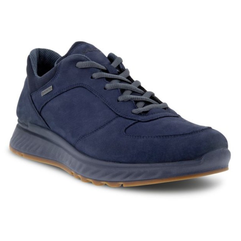 padmore & barnes Ecco Mens Exostride Gore-Tex Runner – Night Sky