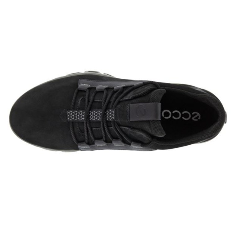 Padmore & Barnes Ecco Mens Multi-Vent Gore-Tex Shoe – Black