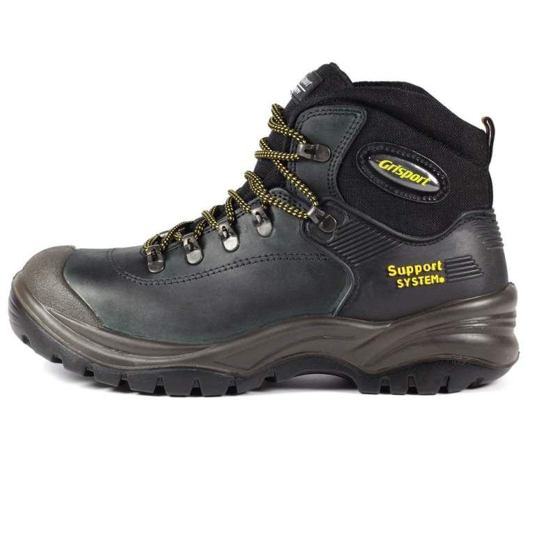 Padmore & Barnes Gri-Sport Mens Contractor Safety Boot – Black