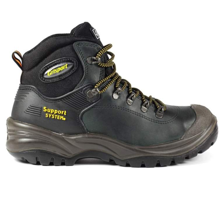 Padmore & Barnes Gri-Sport Mens Contractor Safety Boot – Black