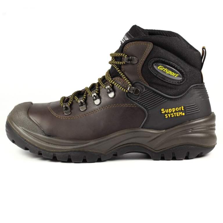 Padmore & Barnes Gri-Sport Mens Contractor Safety Boot – Brown