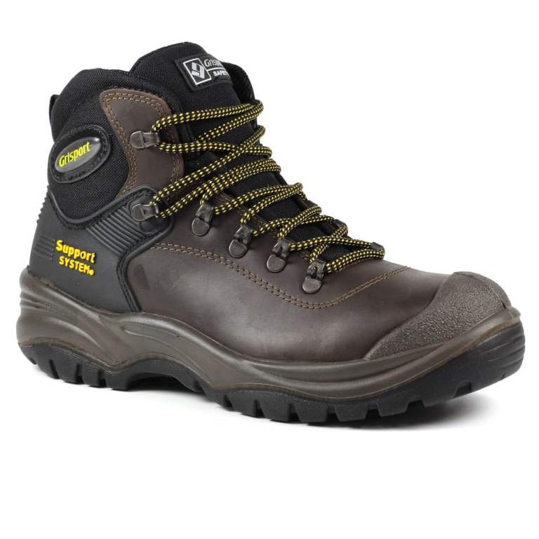 padmore & barnes Gri-Sport Mens Contractor Safety Boot – Brown