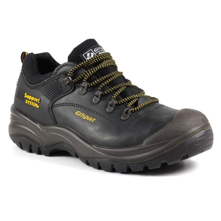 padmore & barnes Gri-Sport Mens Worker Safety Shoe – Black