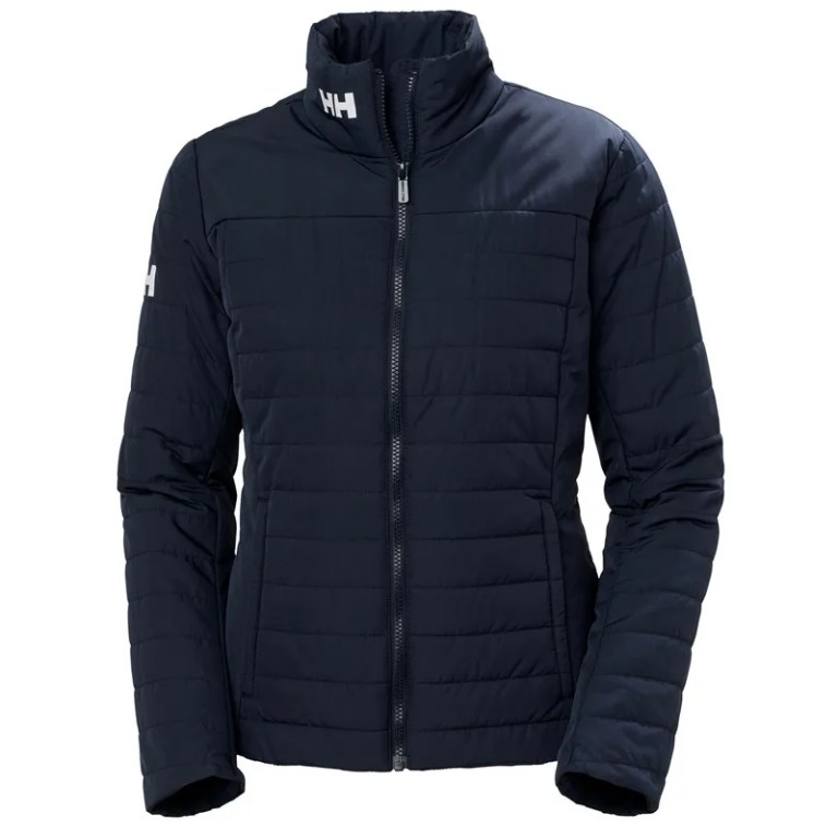 padmore & barnes Helly Hansen Ladies Crew 2.0 Insulated Jacket – Navy