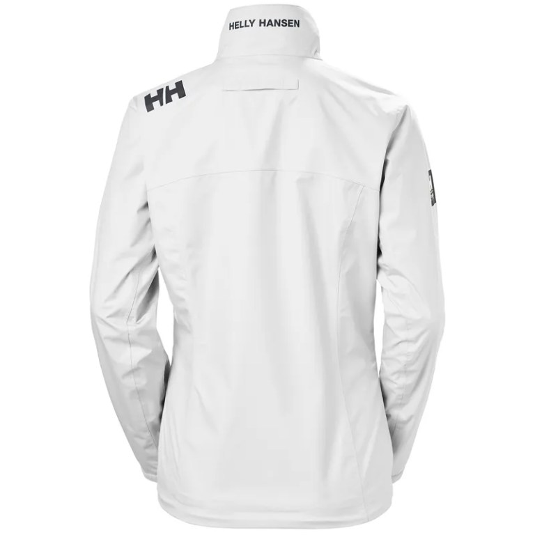 Padmore & Barnes Helly Hansen Ladies Crew Midlayer Jacket – White