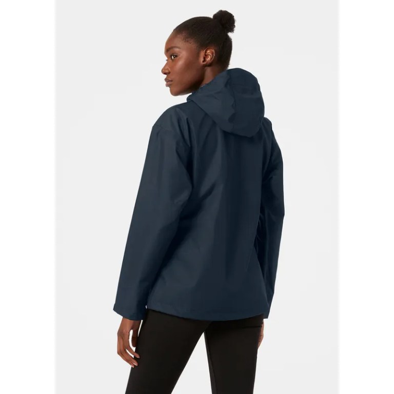 Padmore & Barnes Helly Hansen Ladies Seven J Waterproof Jacket – Navy