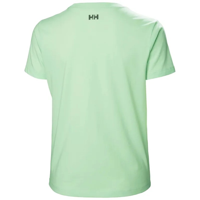 Padmore & Barnes Helly Hansen Ladies Tech Logo T-Shirt – Mint