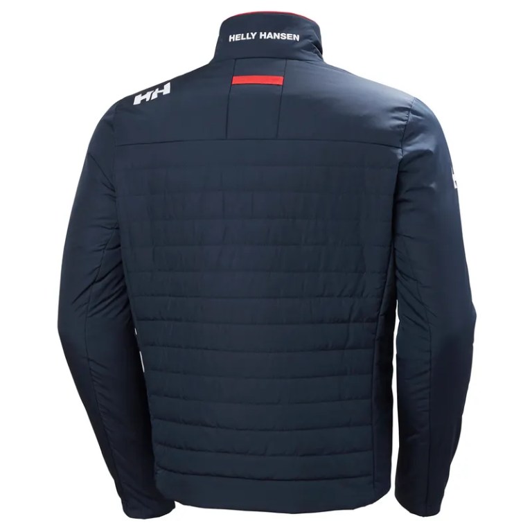 Padmore & Barnes Helly Hansen Mens Crew 2.0 Insulated Jacket – Navy