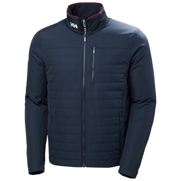 padmore & barnes Helly Hansen Mens Crew 2.0 Insulated Jacket – Navy