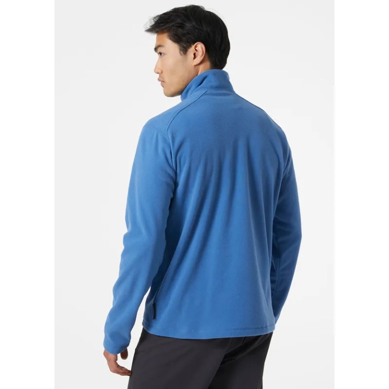 Padmore & Barnes Helly Hansen Mens Daybreaker 1/2 Zip Fleece – Azurite