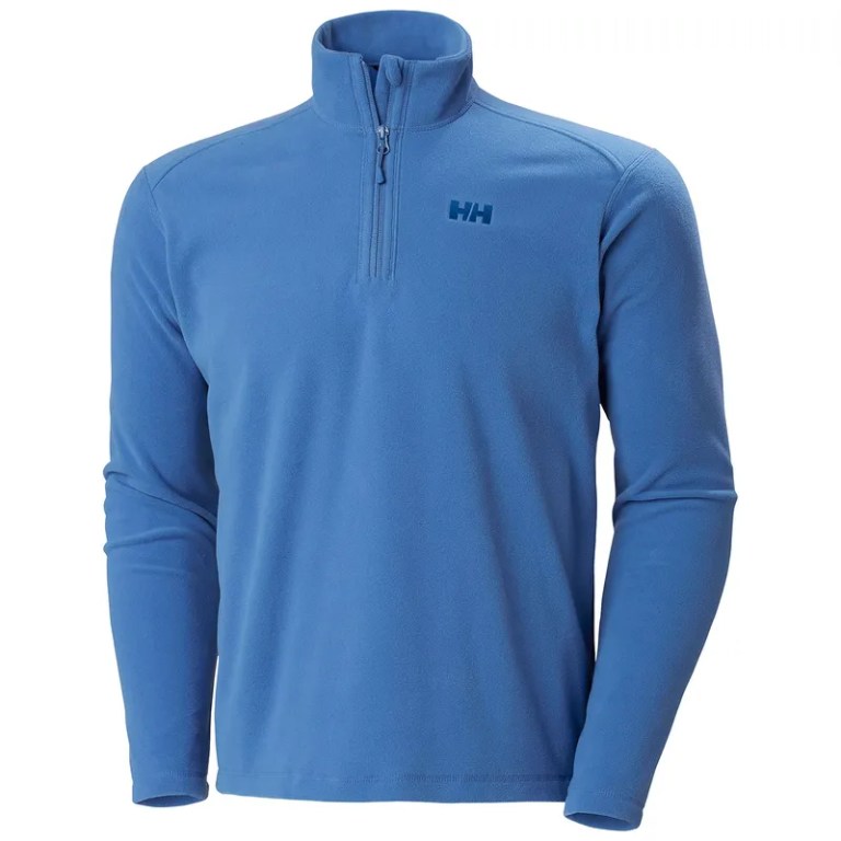 padmore & barnes Helly Hansen Mens Daybreaker 1/2 Zip Fleece – Azurite