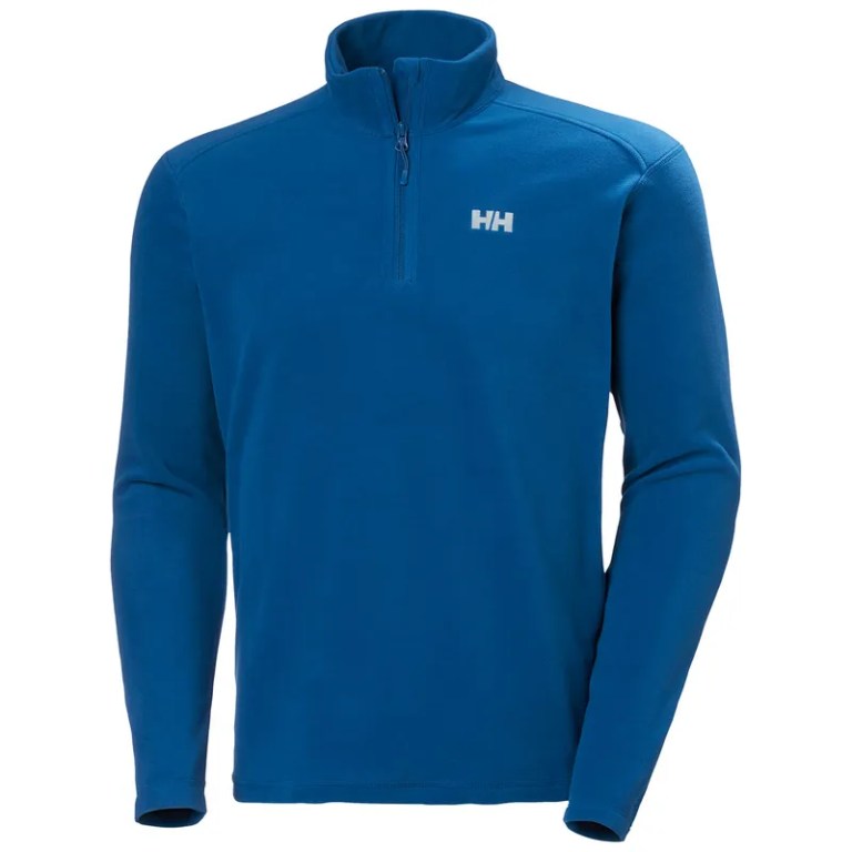padmore & barnes Helly Hansen Mens Daybreaker 1/2 Zip Fleece – Deep Fjord