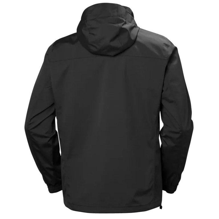 Padmore & Barnes Helly Hansen Mens Dubliner Waterproof Jacket – Black
