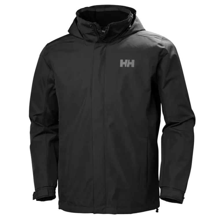 padmore & barnes Helly Hansen Mens Dubliner Waterproof Jacket – Black