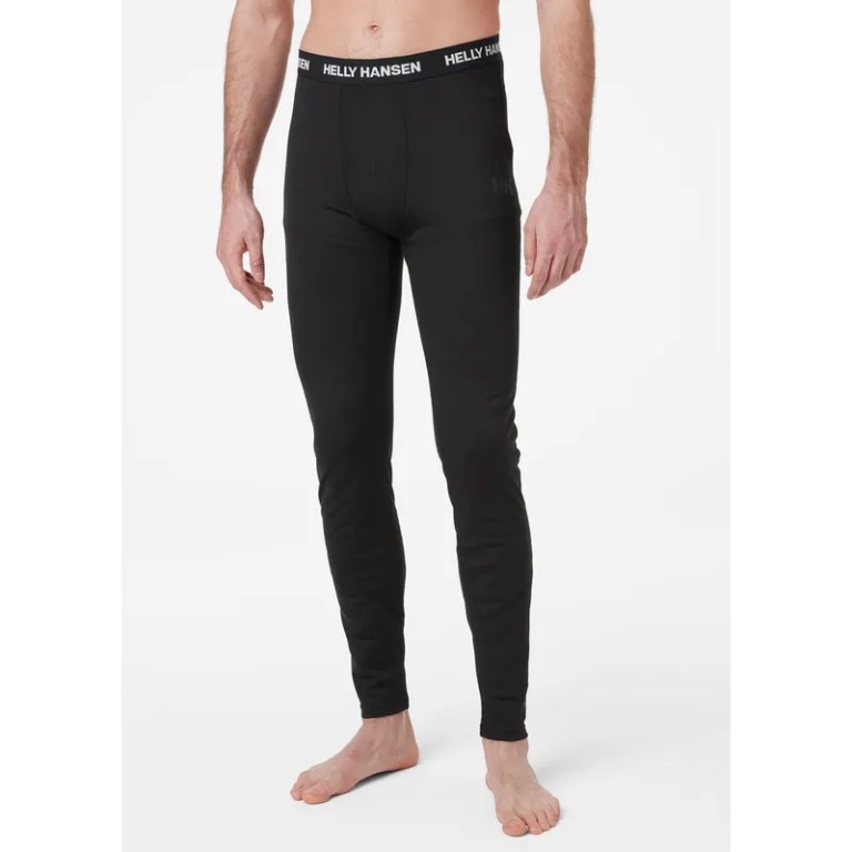 Padmore & Barnes Helly Hansen Mens Lifa Active Lifa Active Base Layer Pants – Black
