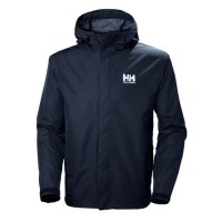 padmore & barnes Helly Hansen Mens Seven J Waterproof Jacket – Navy