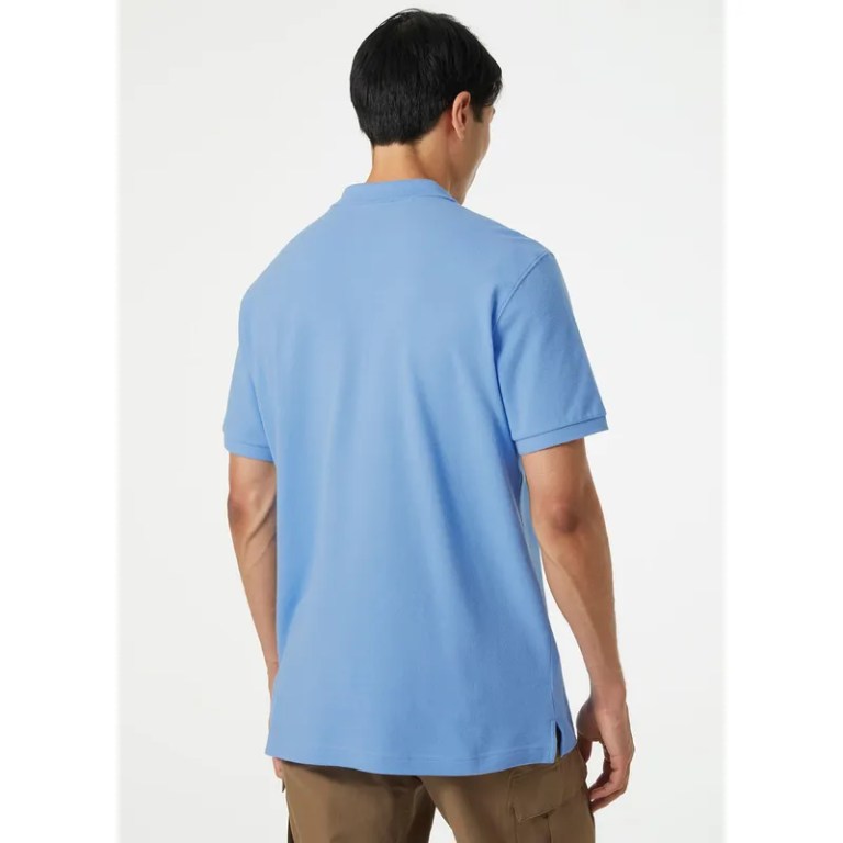 Padmore & Barnes Helly Hansen Mens Transat Polo – Bright Blue