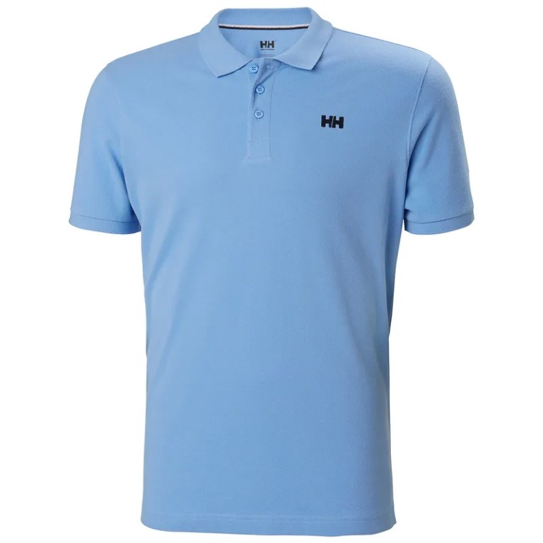 padmore & barnes Helly Hansen Mens Transat Polo – Bright Blue
