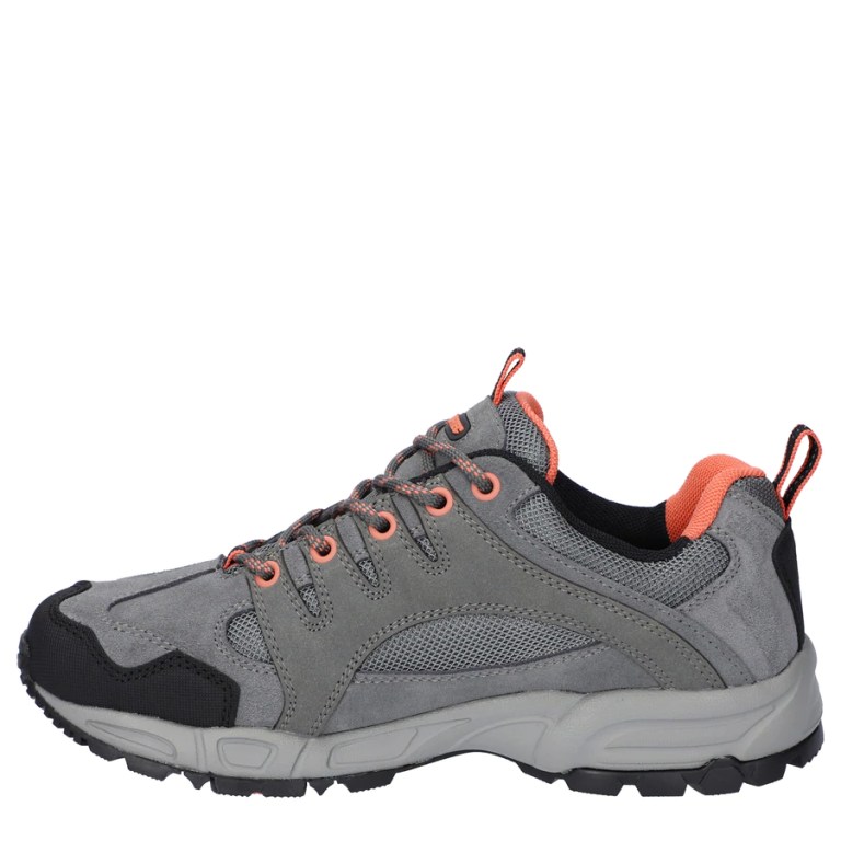 Padmore & Barnes Hi-Tec Ladies Auckland Lite Hiking Shoe – Steel/Coral