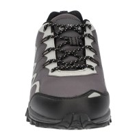 Padmore & Barnes Hi-Tec Mens Stinger Hiking Shoe – Black/Silver/Charcoal