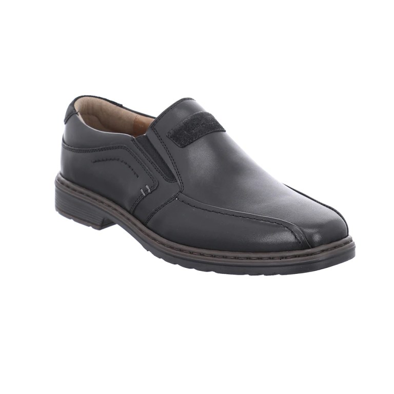 padmore & barnes Josef Seibel Mens Alastair 03 Slip-On Shoe – Black