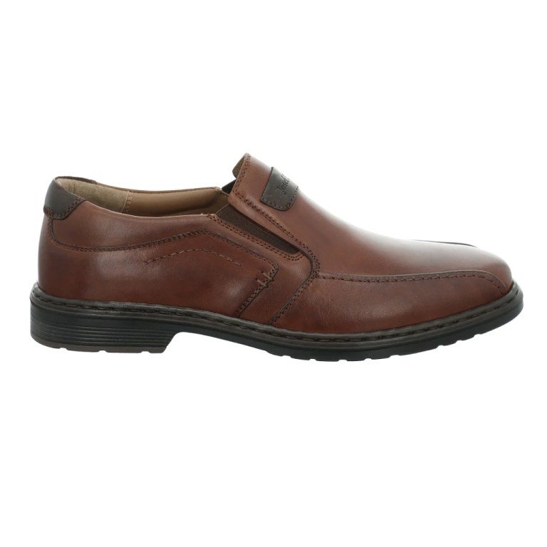 Padmore & Barnes Josef Seibel Mens Alastair 03 Slip-On Shoe – Cognac
