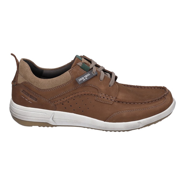 Padmore & Barnes Josef Seibel Mens Enrico 25 Laced Shoe – Brown
