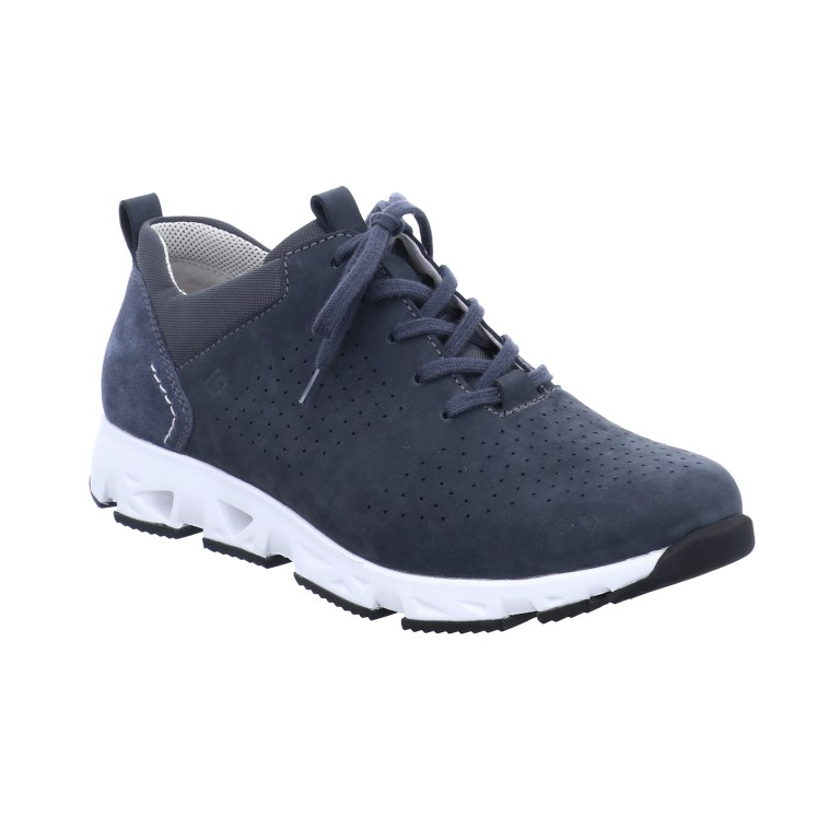 padmore & barnes Josef Seibel Mens Noah 02 Laced Shoe – Blue